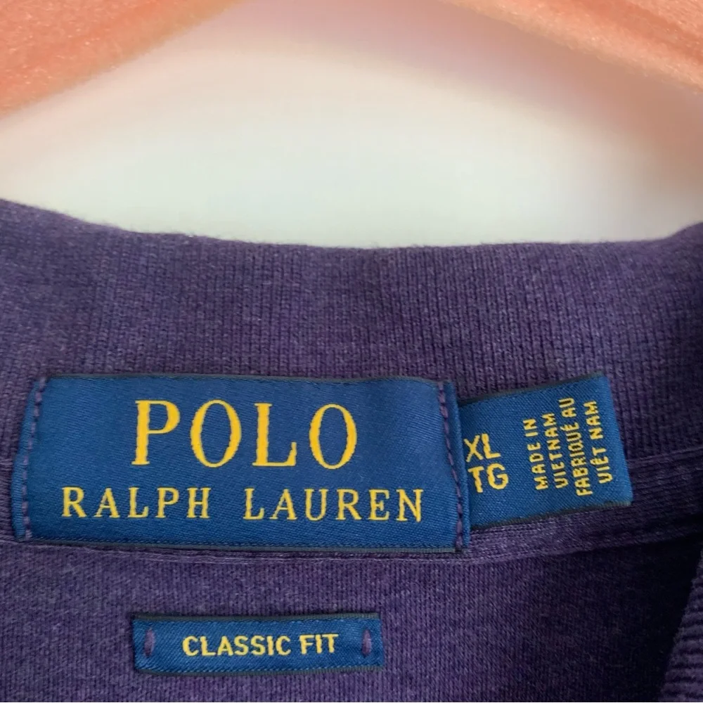 Polo by Ralph Lauren Men's Deep Purple Polo Shirt - Picture 6 of 6